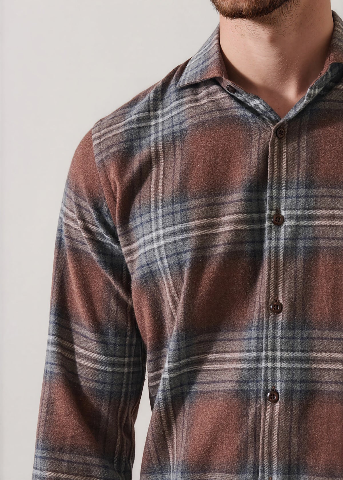 Plaid Flannel Shirt - PATRICK ASSARAF