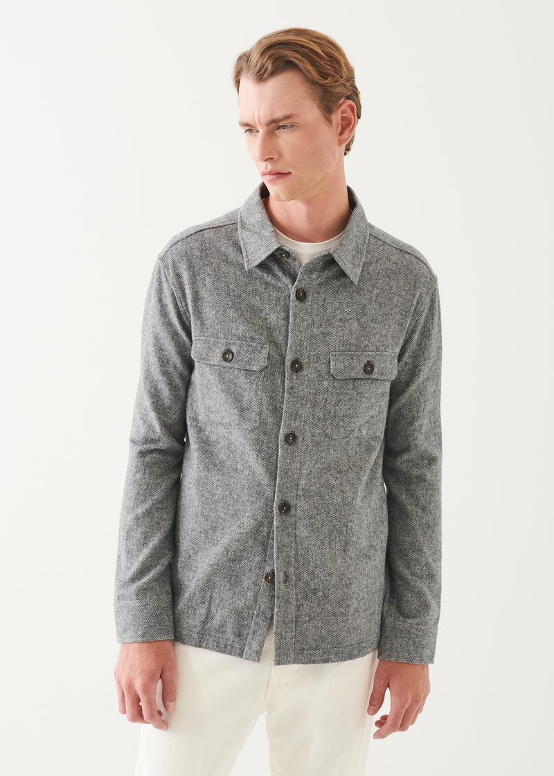 Cotton Shirt Jacket