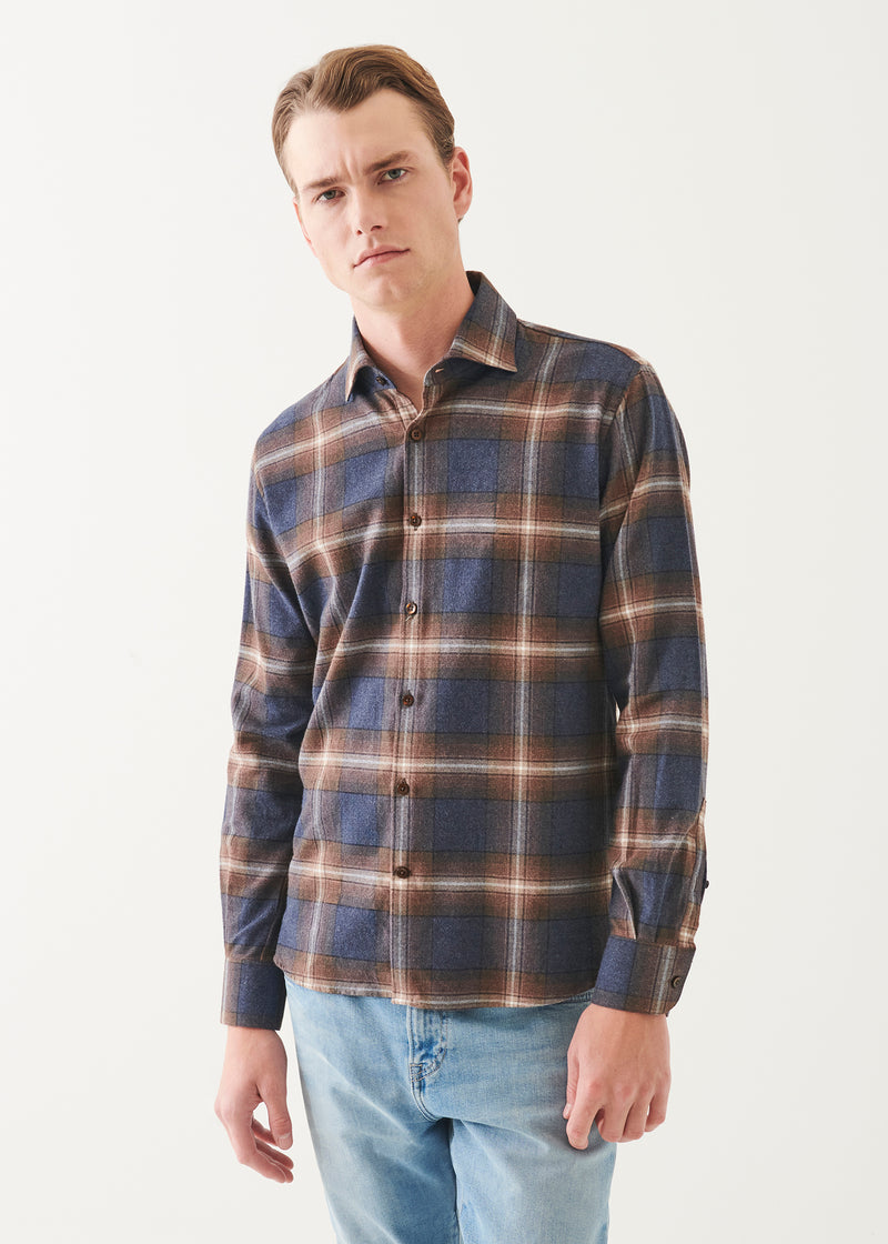 Flannel Plaid Button Up Shirt