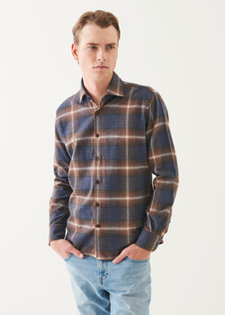 Flannel Plaid Button Up Shirt