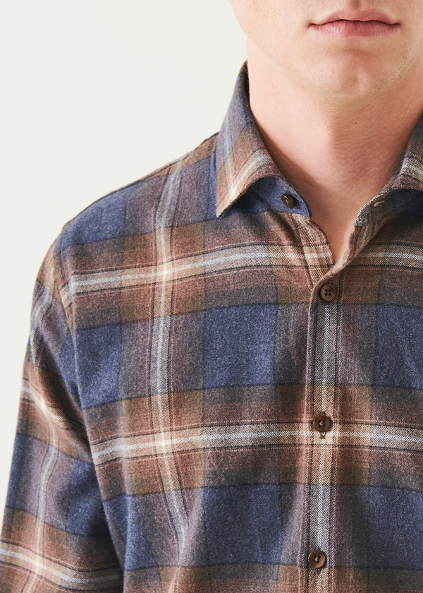 Flannel Plaid Button Up Shirt