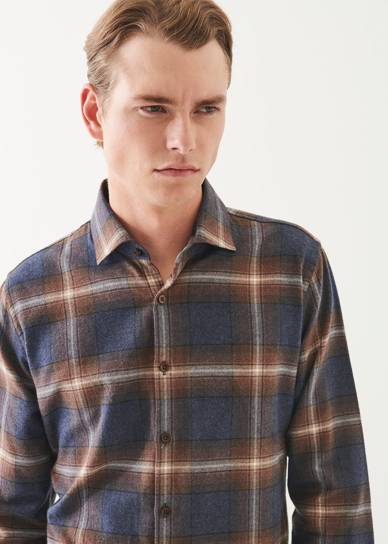 Flannel Plaid Button Up Shirt