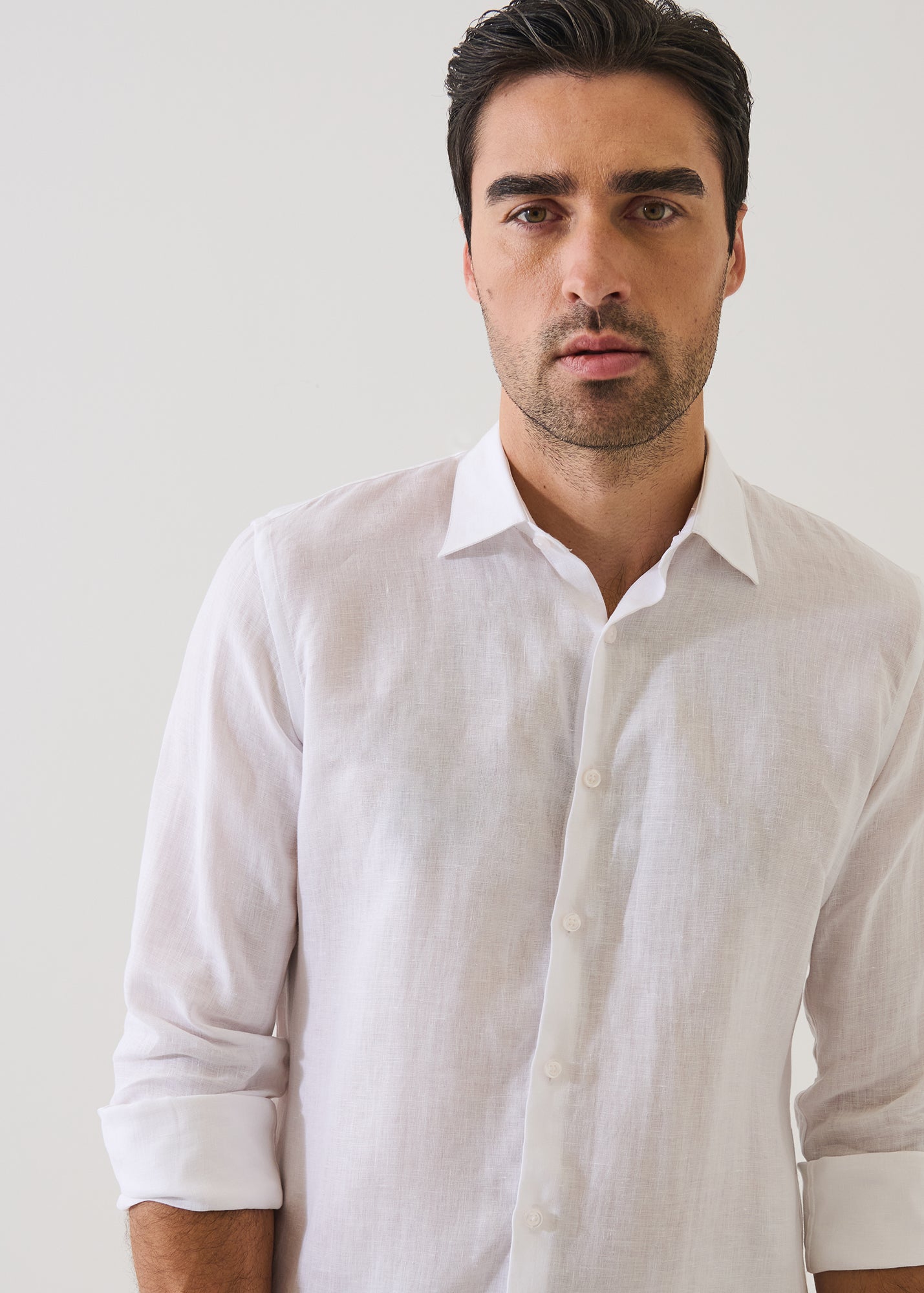 Linen Chambray Shirt