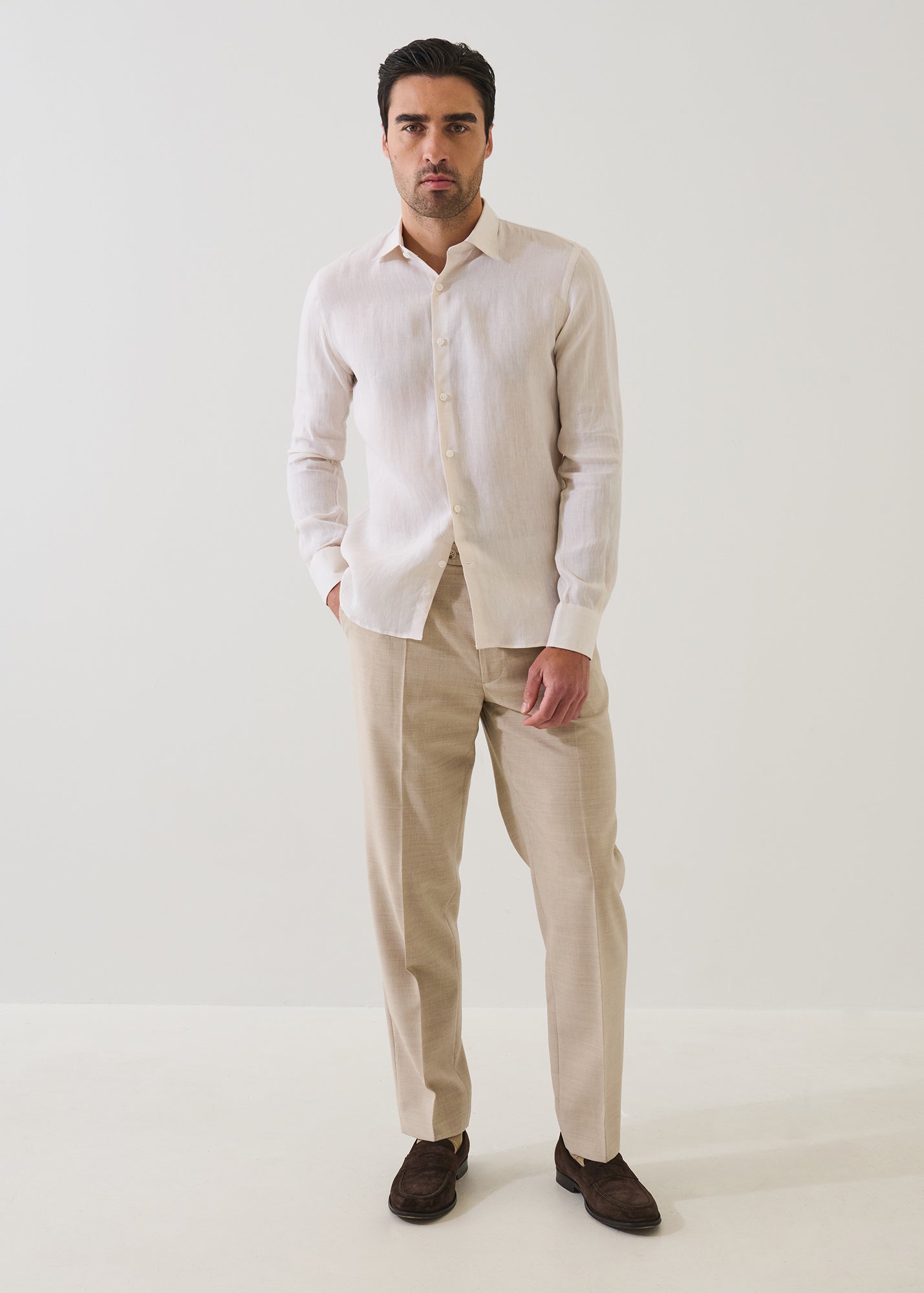 Linen Chambray Shirt