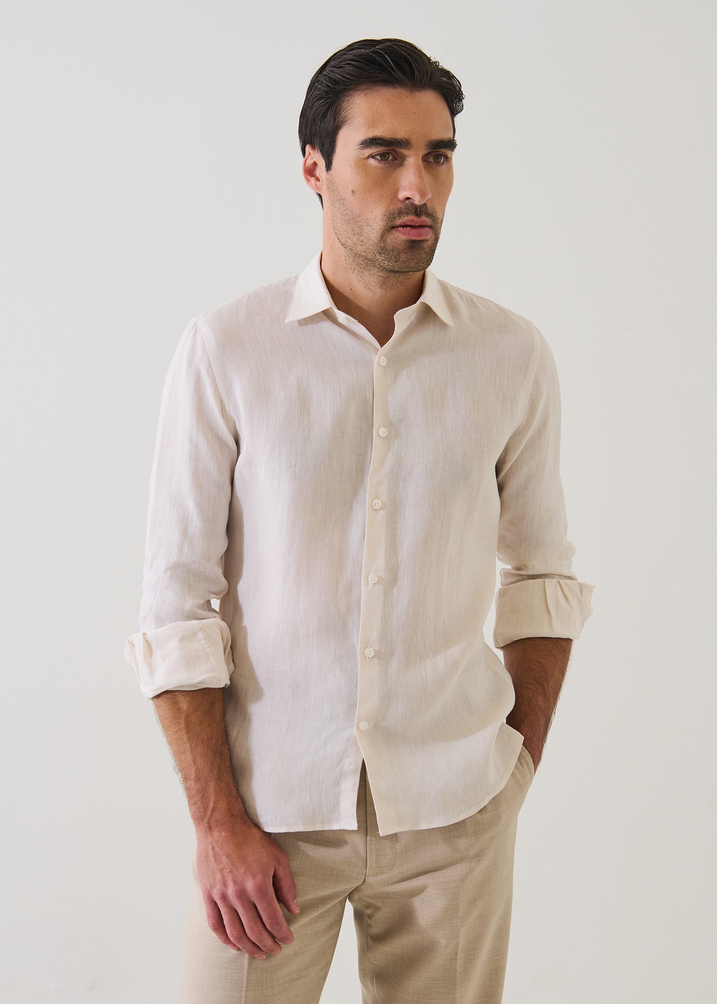 Linen Chambray Shirt