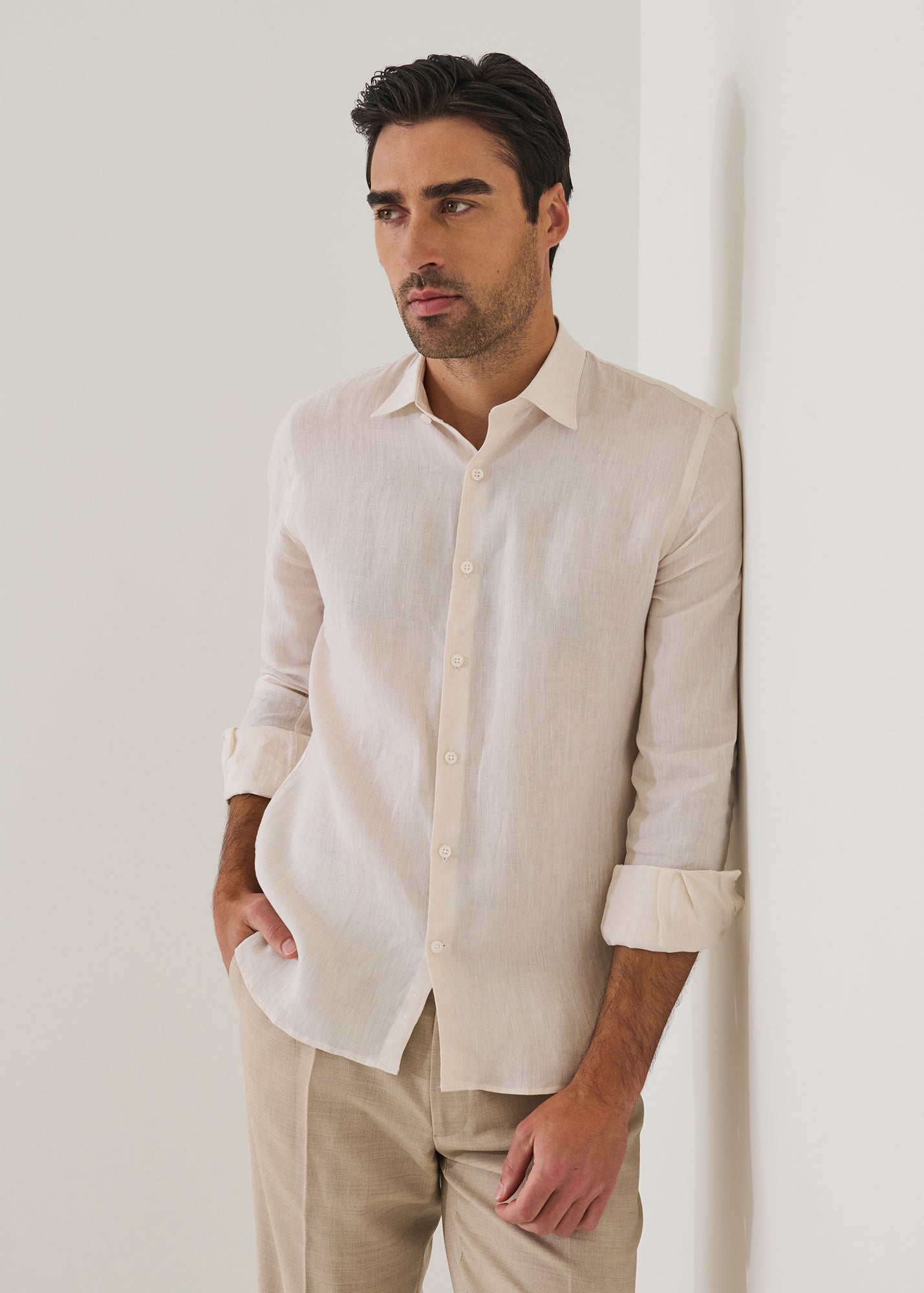 Linen Chambray Shirt