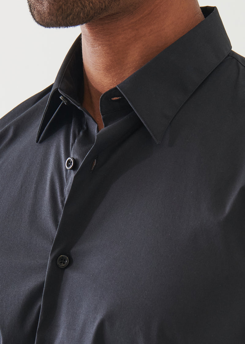 Cotton Stretch Darted Shirt