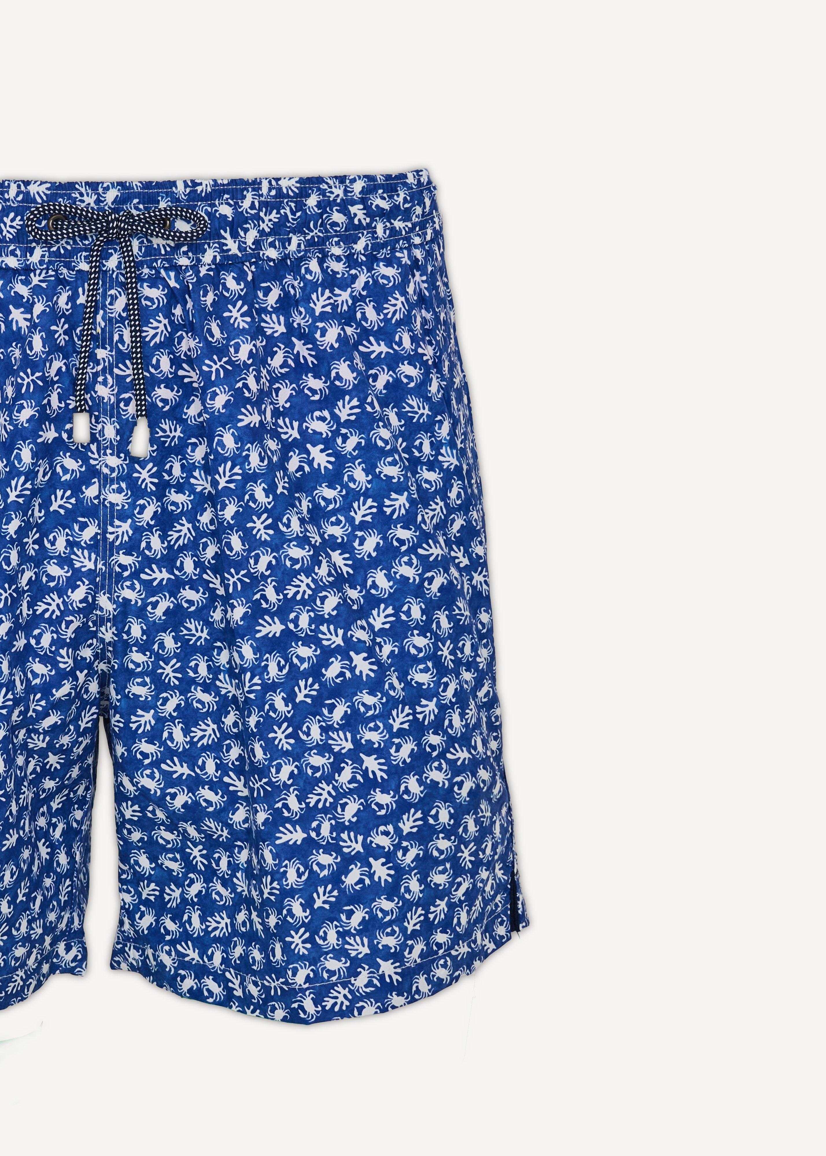 Crab Print Swim Short