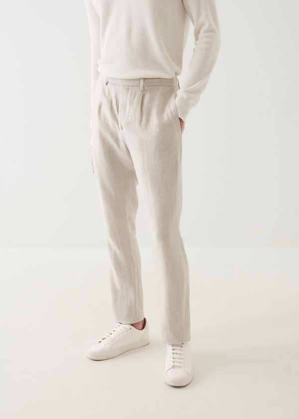 Linen Drawstring Pant