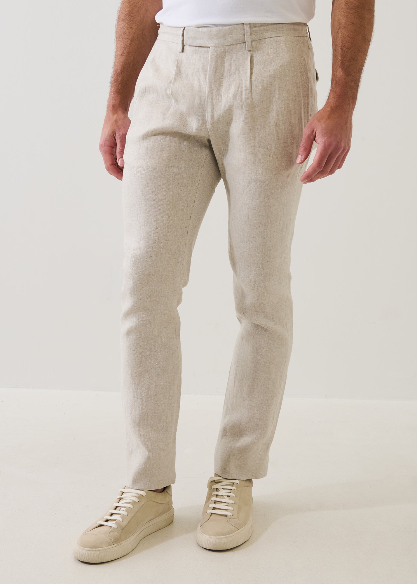 Linen Drawstring Pant