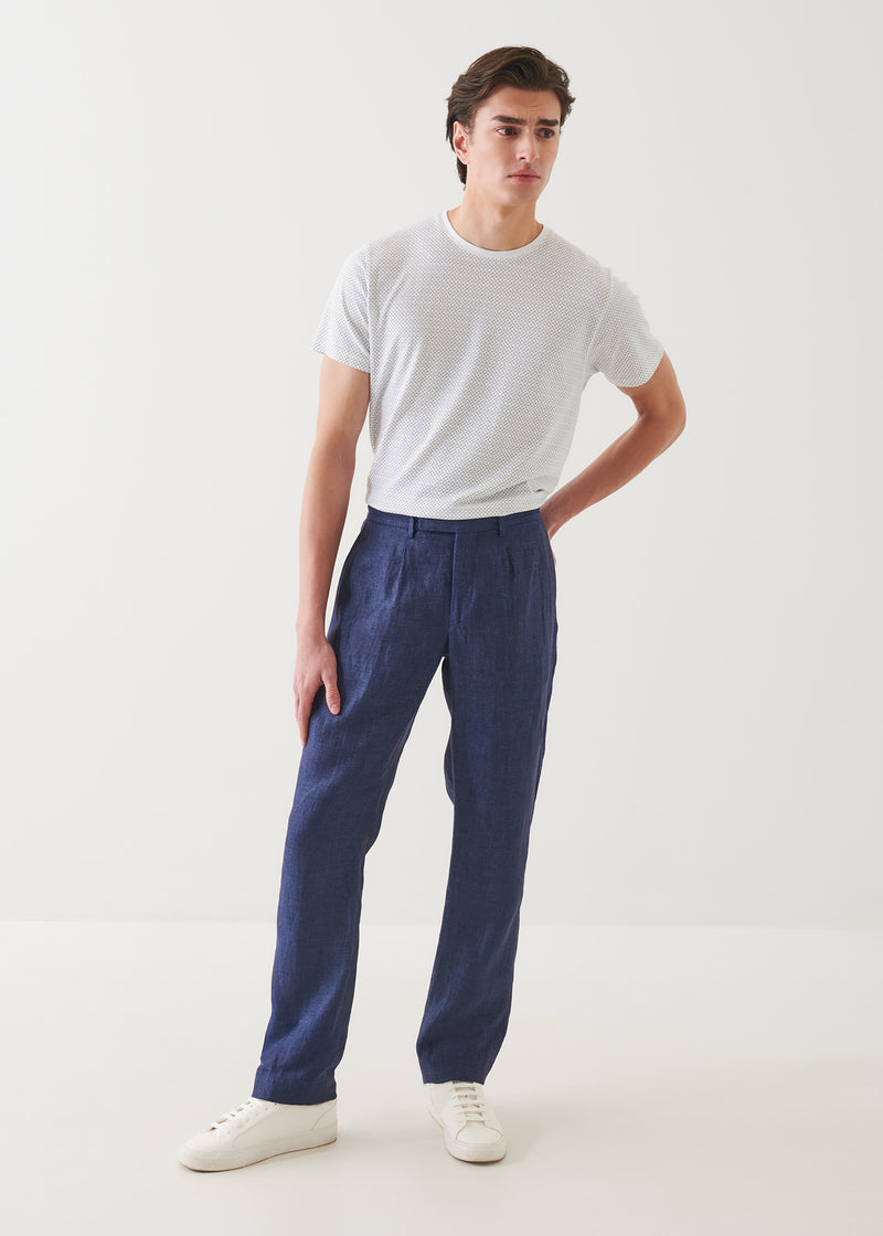 Linen Drawstring Pant