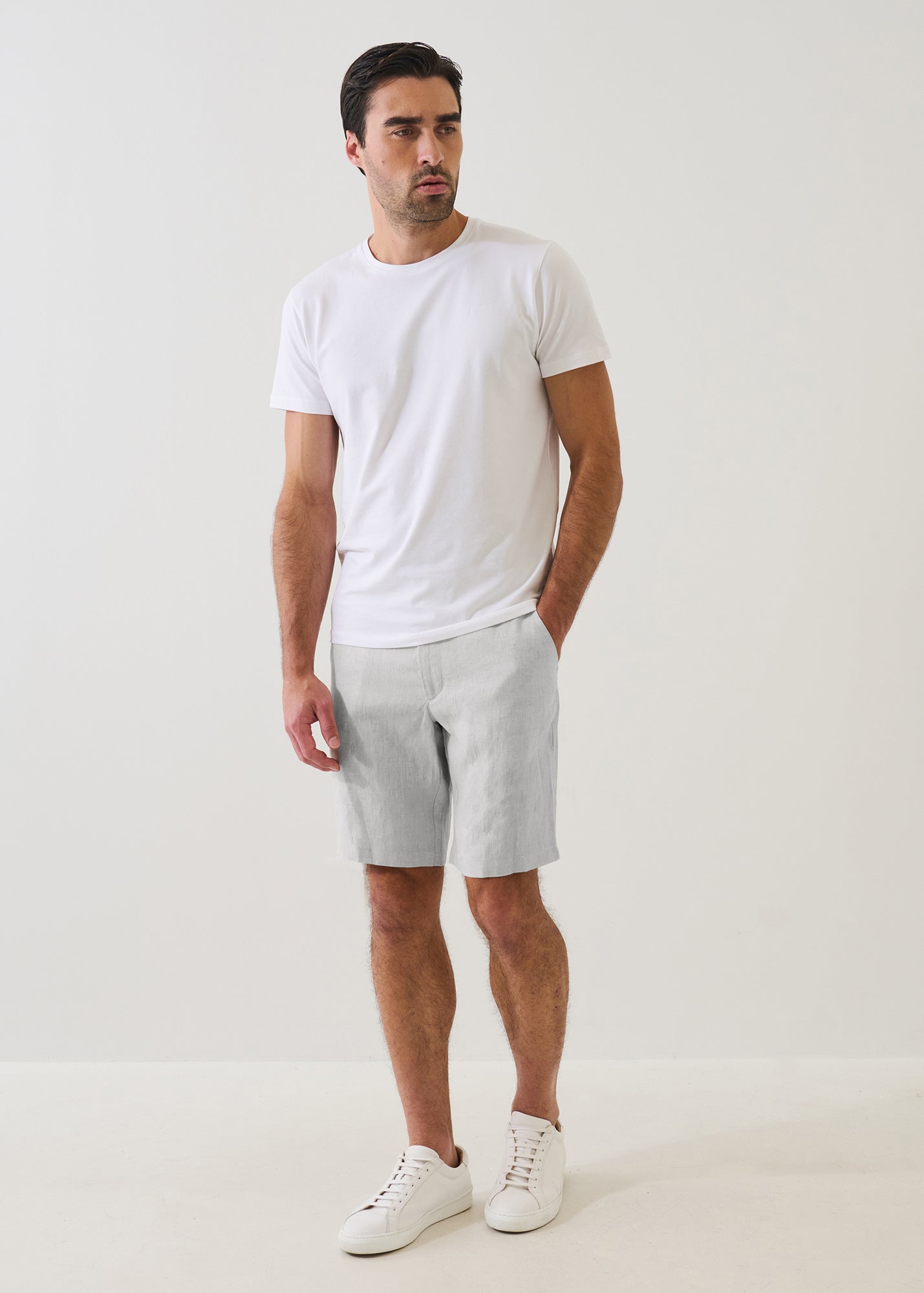 Linen Drawstring Short