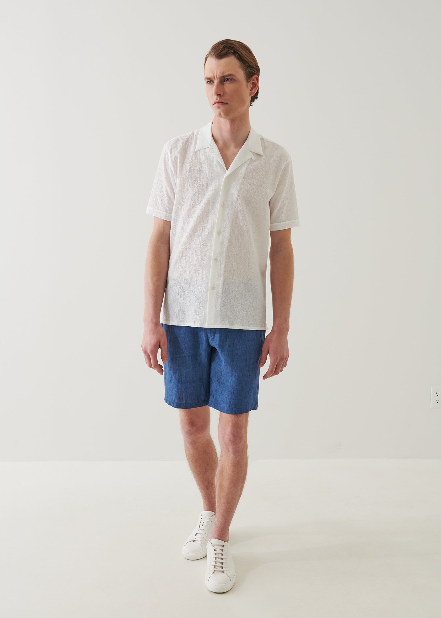 Linen Drawstring Short
