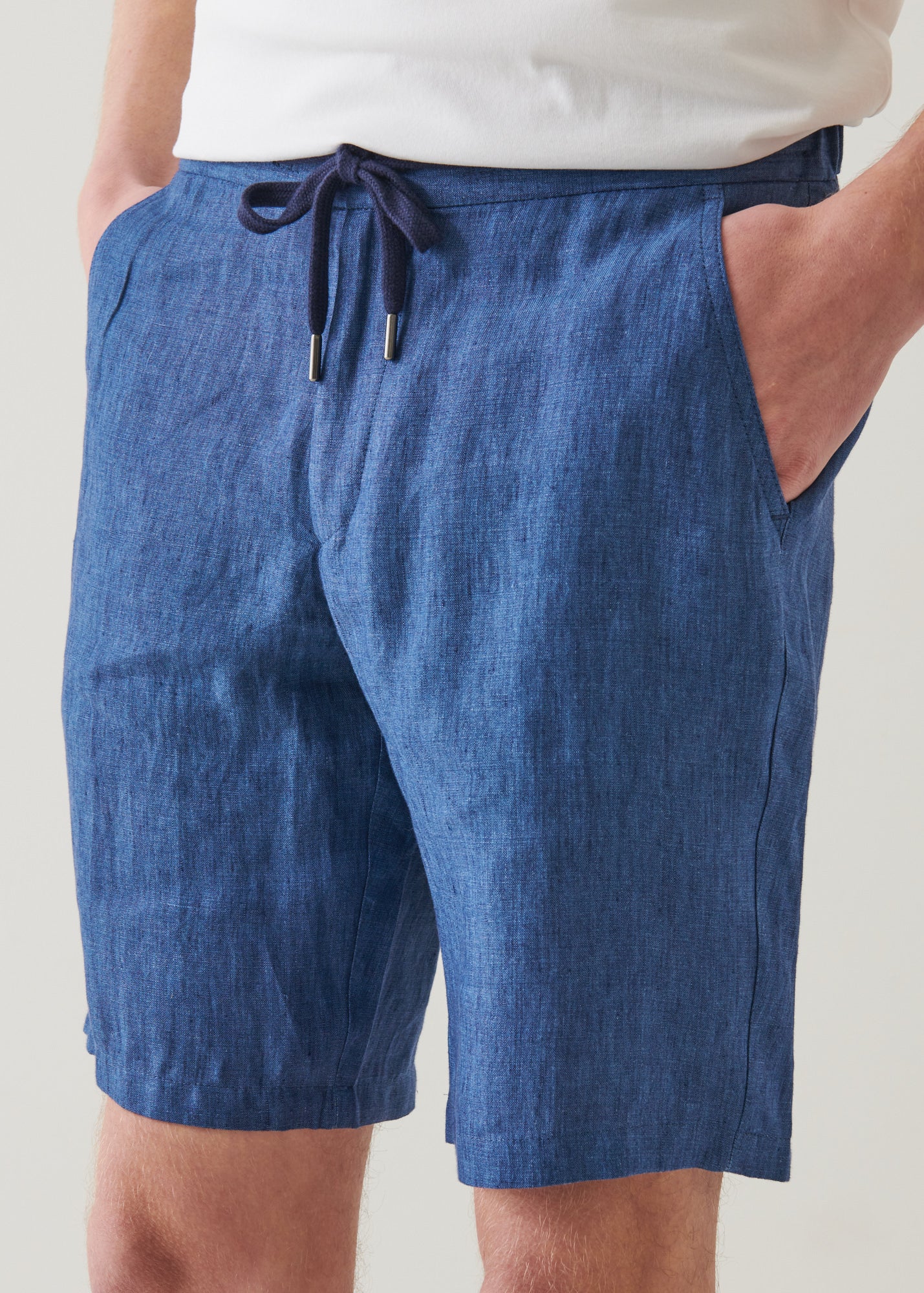 Linen Drawstring Short