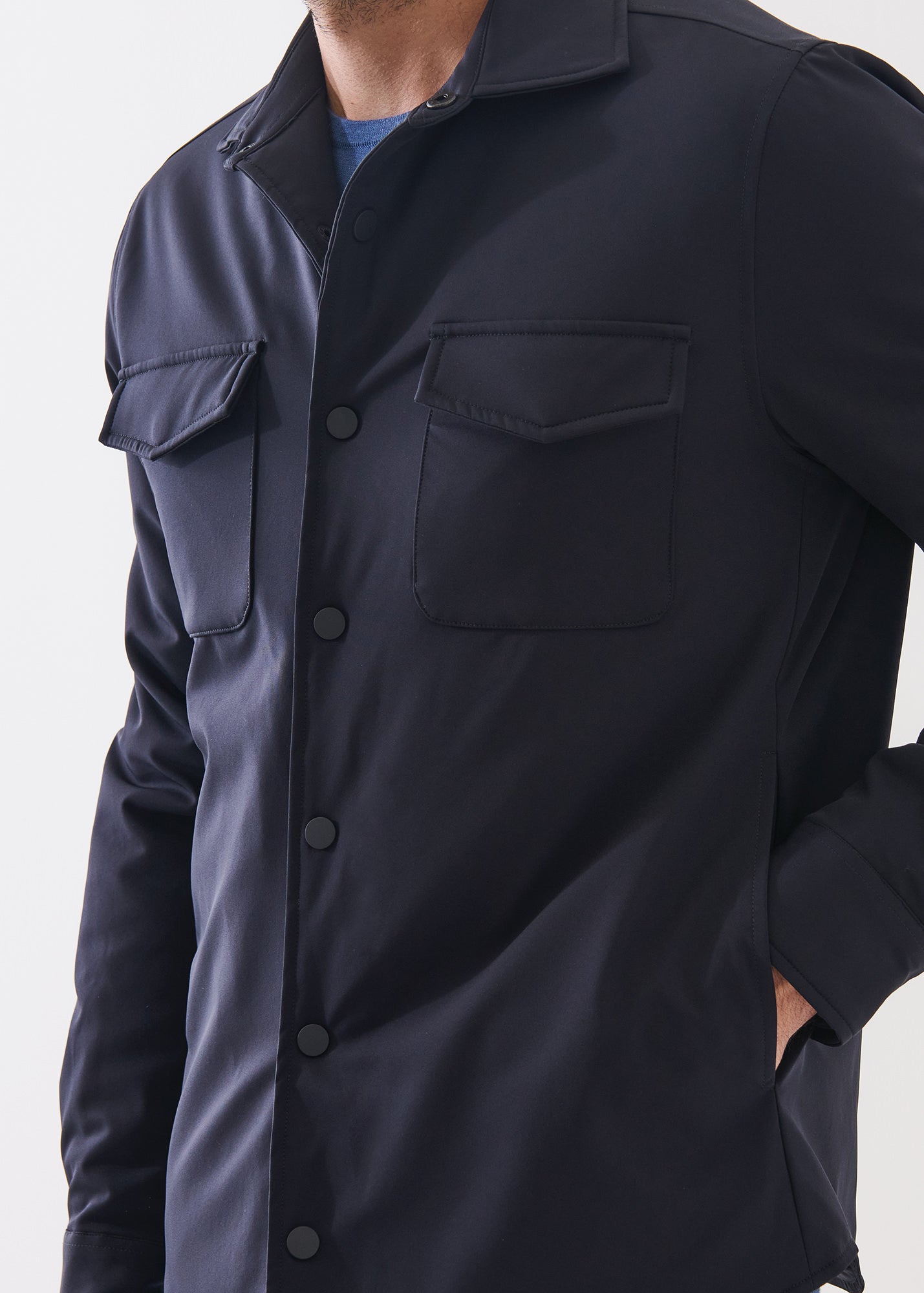 Nucleo Quilted Shirt Jacket