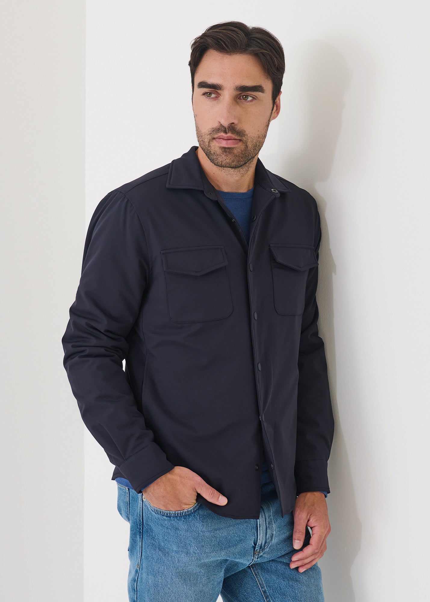 Nucleo Quilted Shirt Jacket