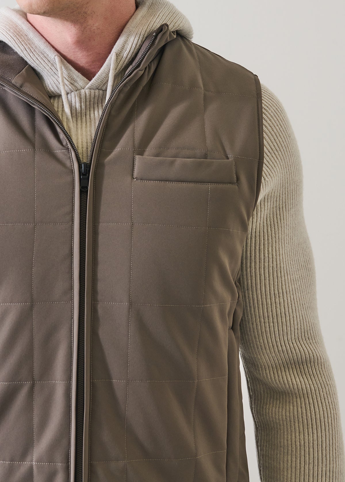 Quilted Nylon Vest - PATRICK ASSARAF