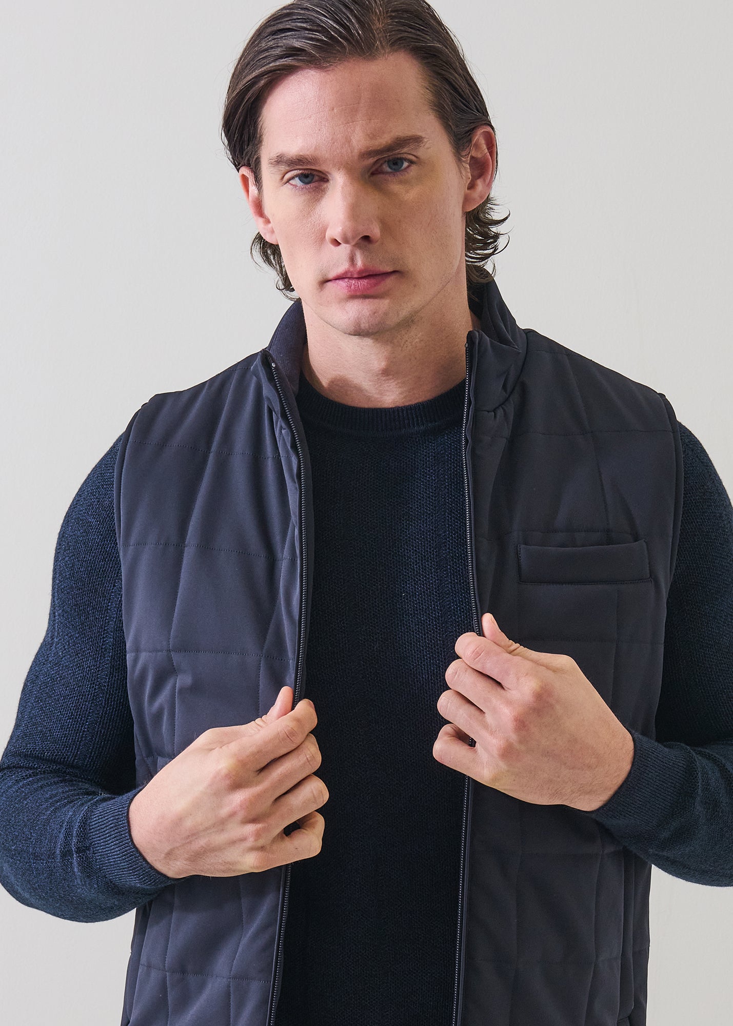 Quilted Nylon Vest - PATRICK ASSARAF