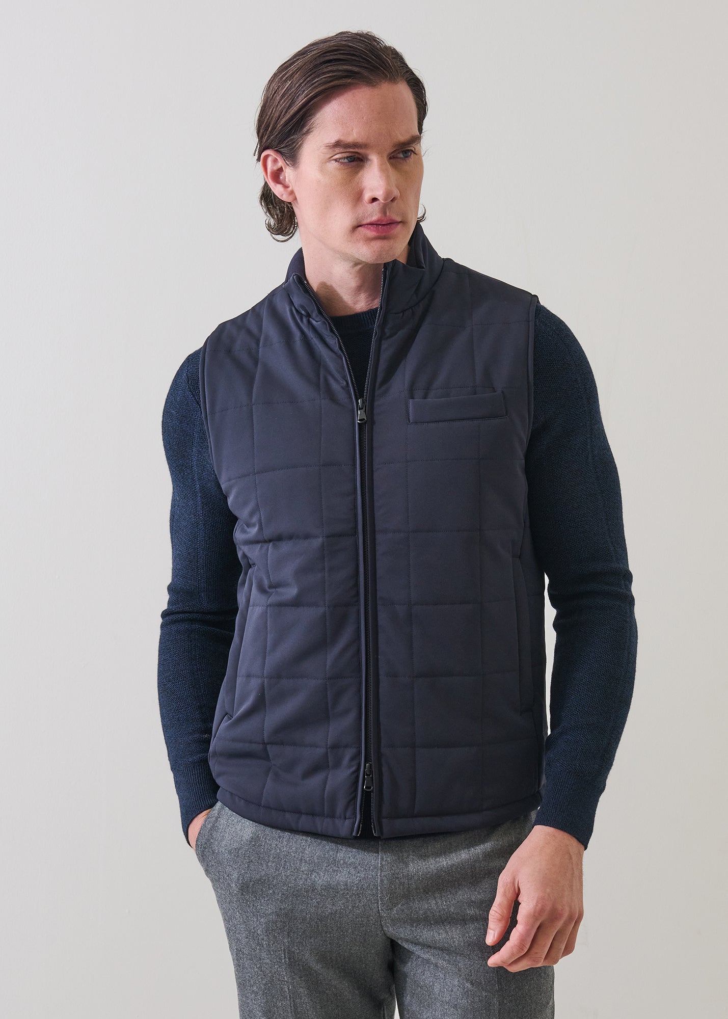 Quilted Nylon Vest - PATRICK ASSARAF