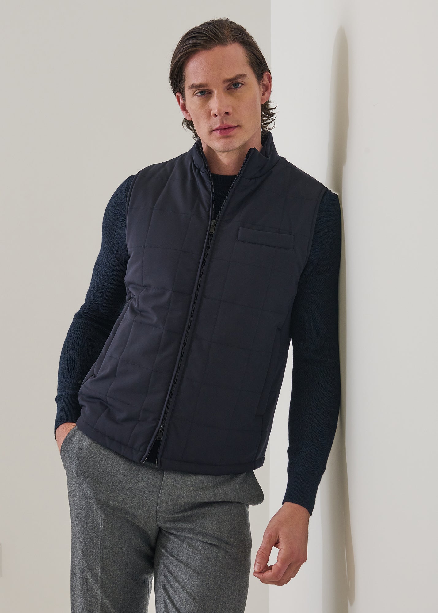 Quilted Nylon Vest - PATRICK ASSARAF