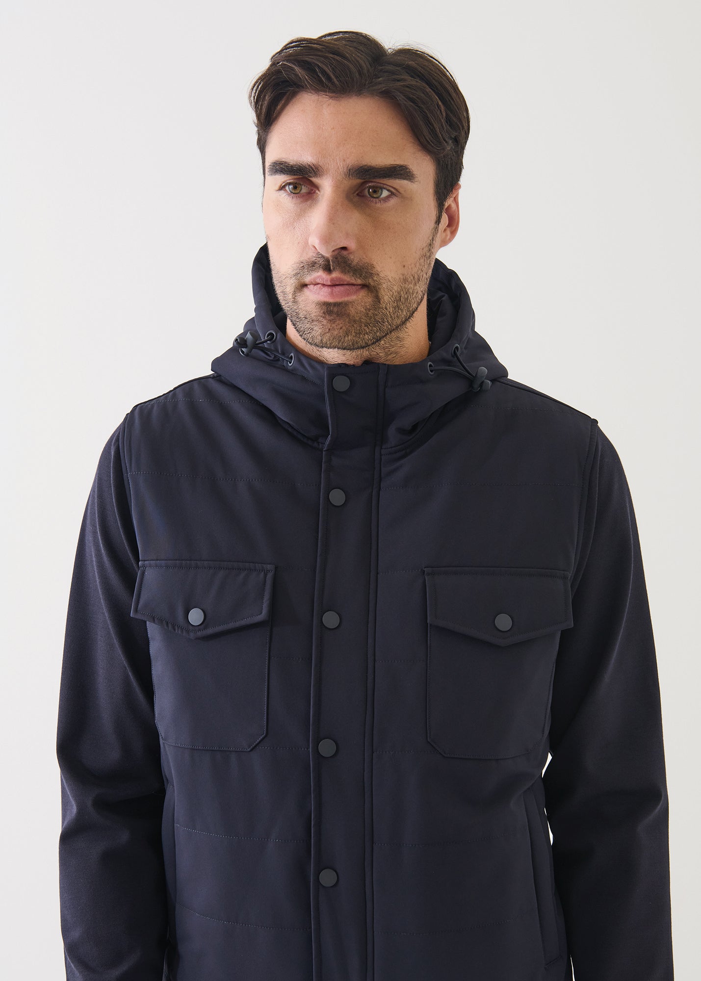 Nucleo Quilted Hoodie