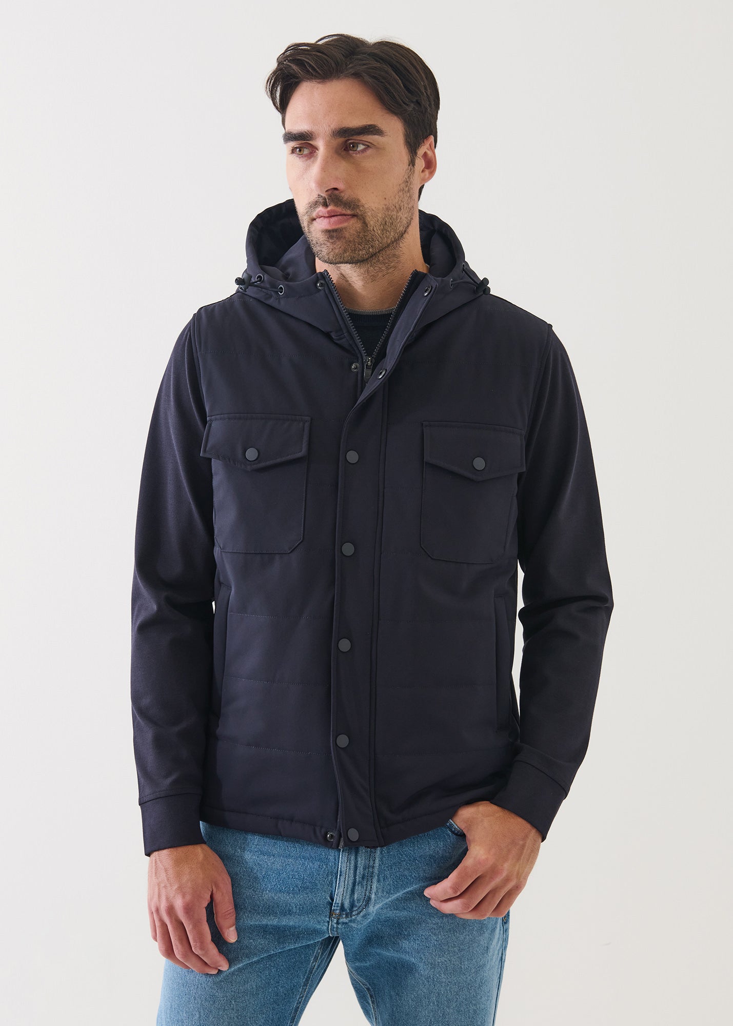 Nucleo Quilted Hoodie
