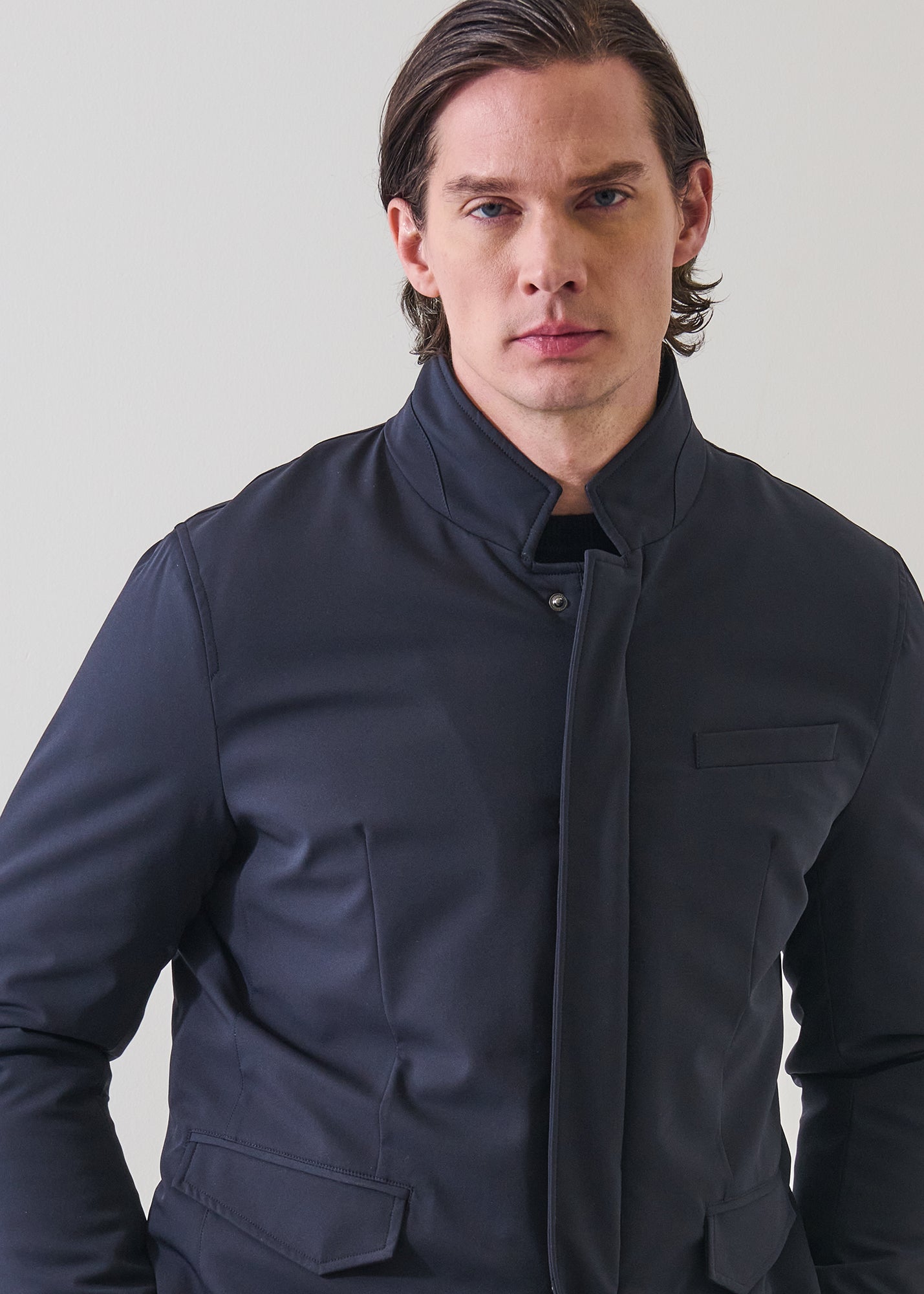 Padded Nylon Hybrid Jacket - PATRICK ASSARAF