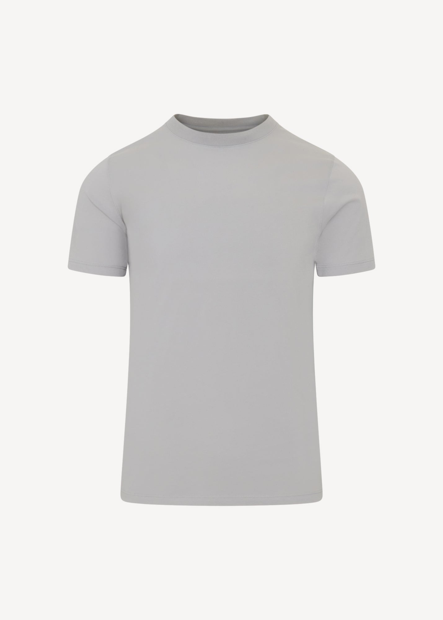 Organic Pima Cotton High Neck T-Shirt - PATRICK ASSARAF