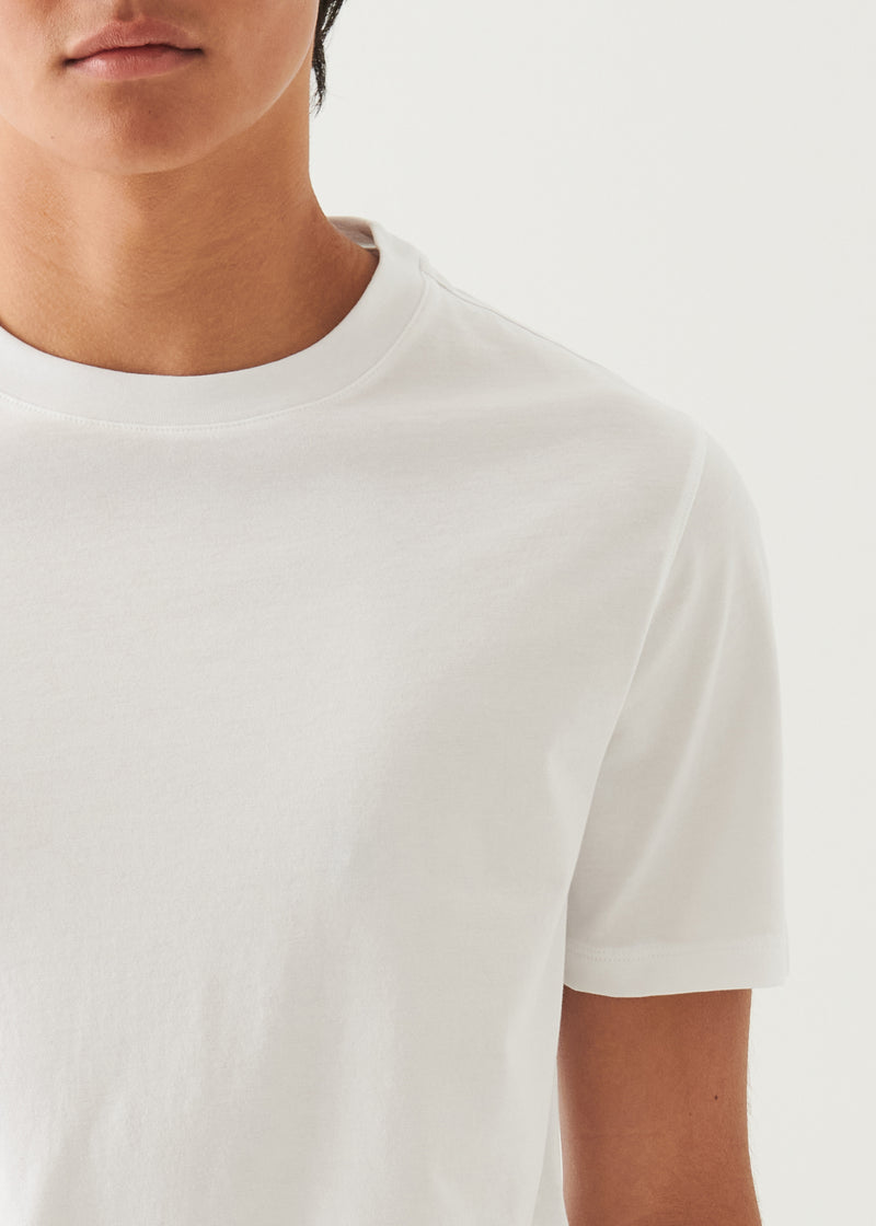 Organic Pima Cotton High Neck T-Shirt