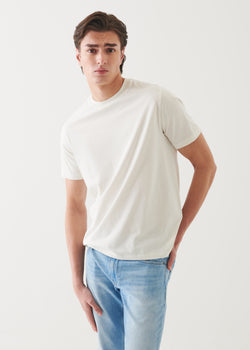 Organic Pima Cotton High Neck T-Shirt