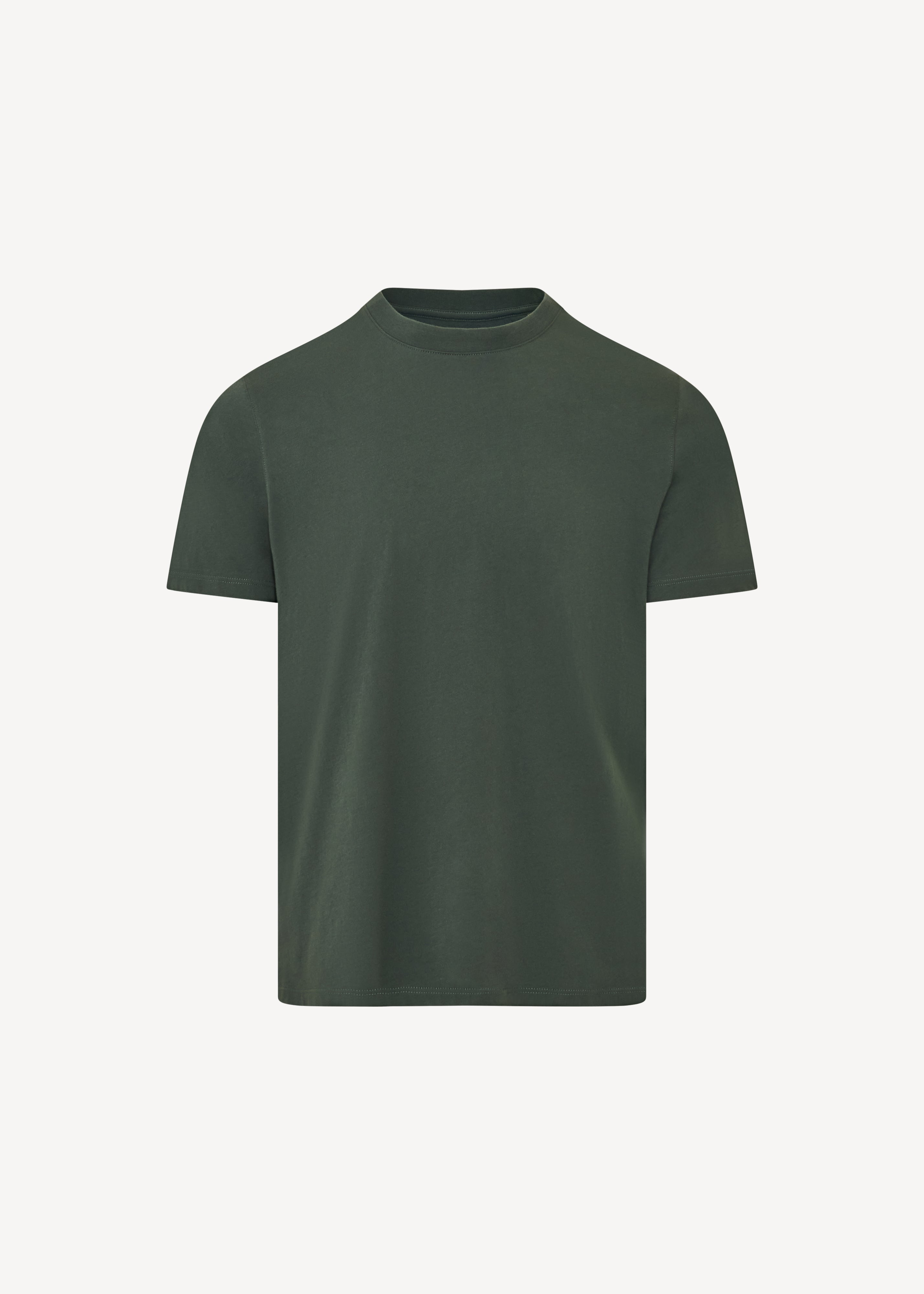 Organic Pima Cotton High Neck T-Shirt - PATRICK ASSARAF