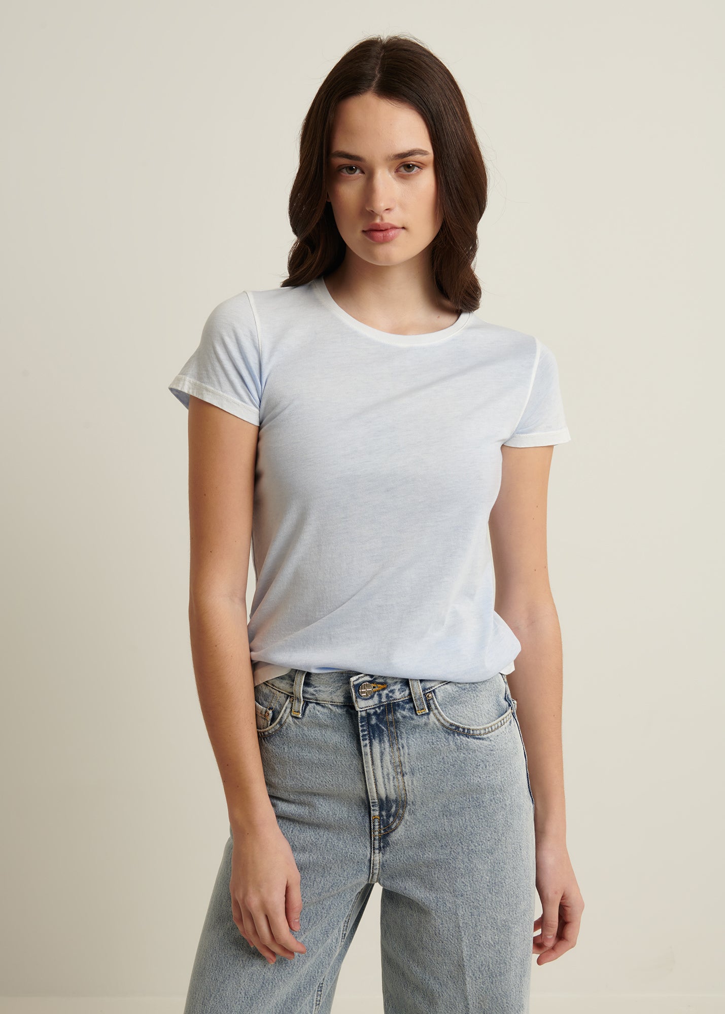 Reverse Spray Lightweight Pima Cotton T-Shirt