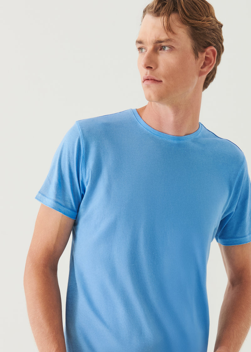 Lightweight Pima Cotton Spray Wash T-Shirt