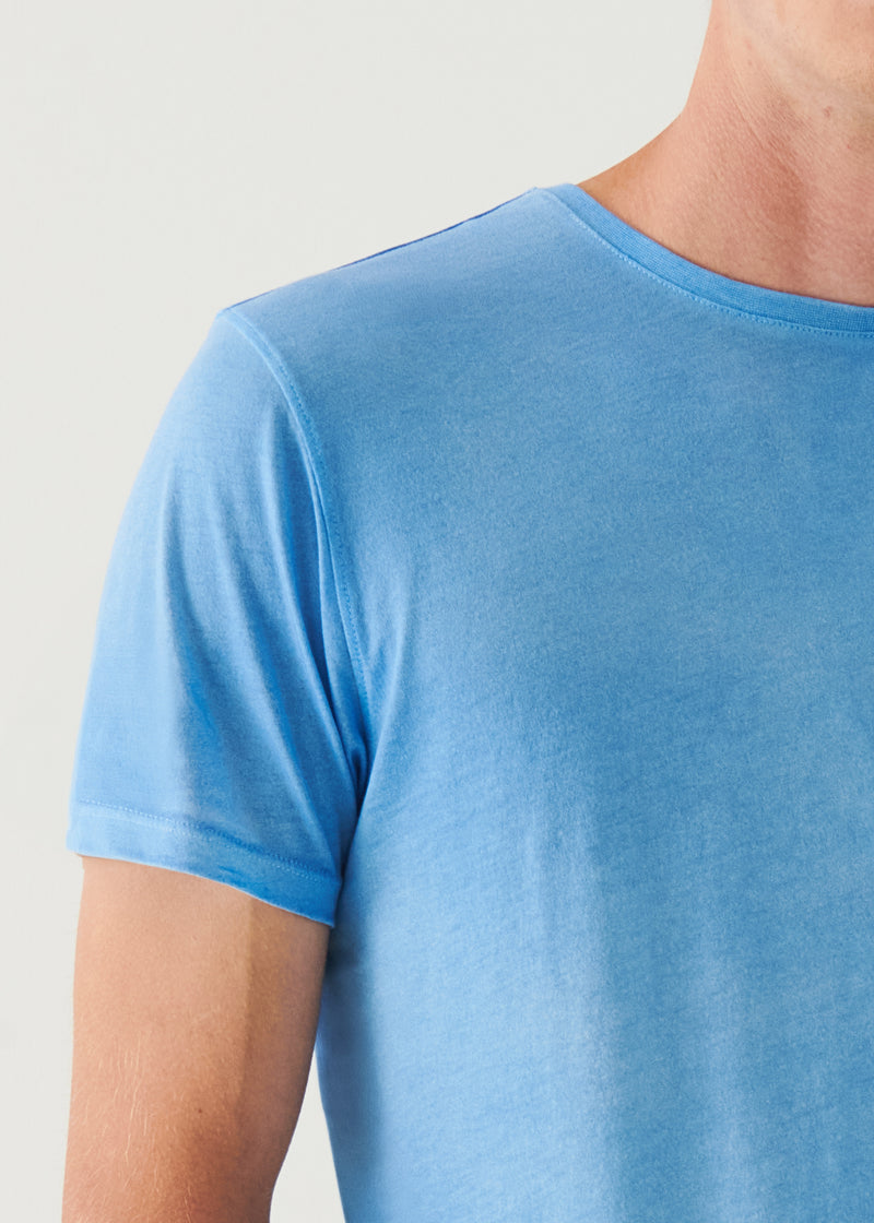 Lightweight Pima Cotton Spray Wash T-Shirt