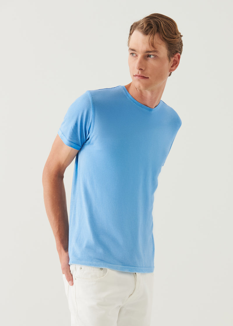 Lightweight Pima Cotton Spray Wash T-Shirt