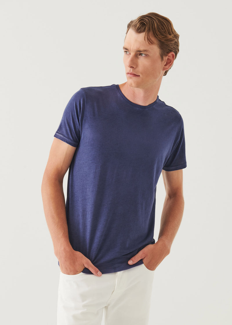 Lightweight Pima Cotton Spray Wash T-Shirt