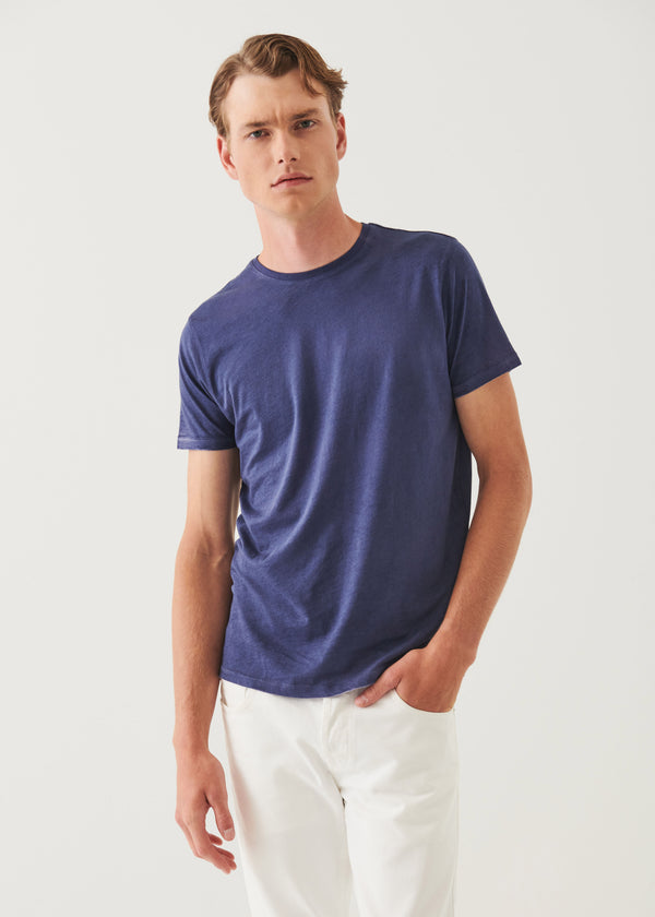 Lightweight Pima Cotton Spray Wash T-Shirt