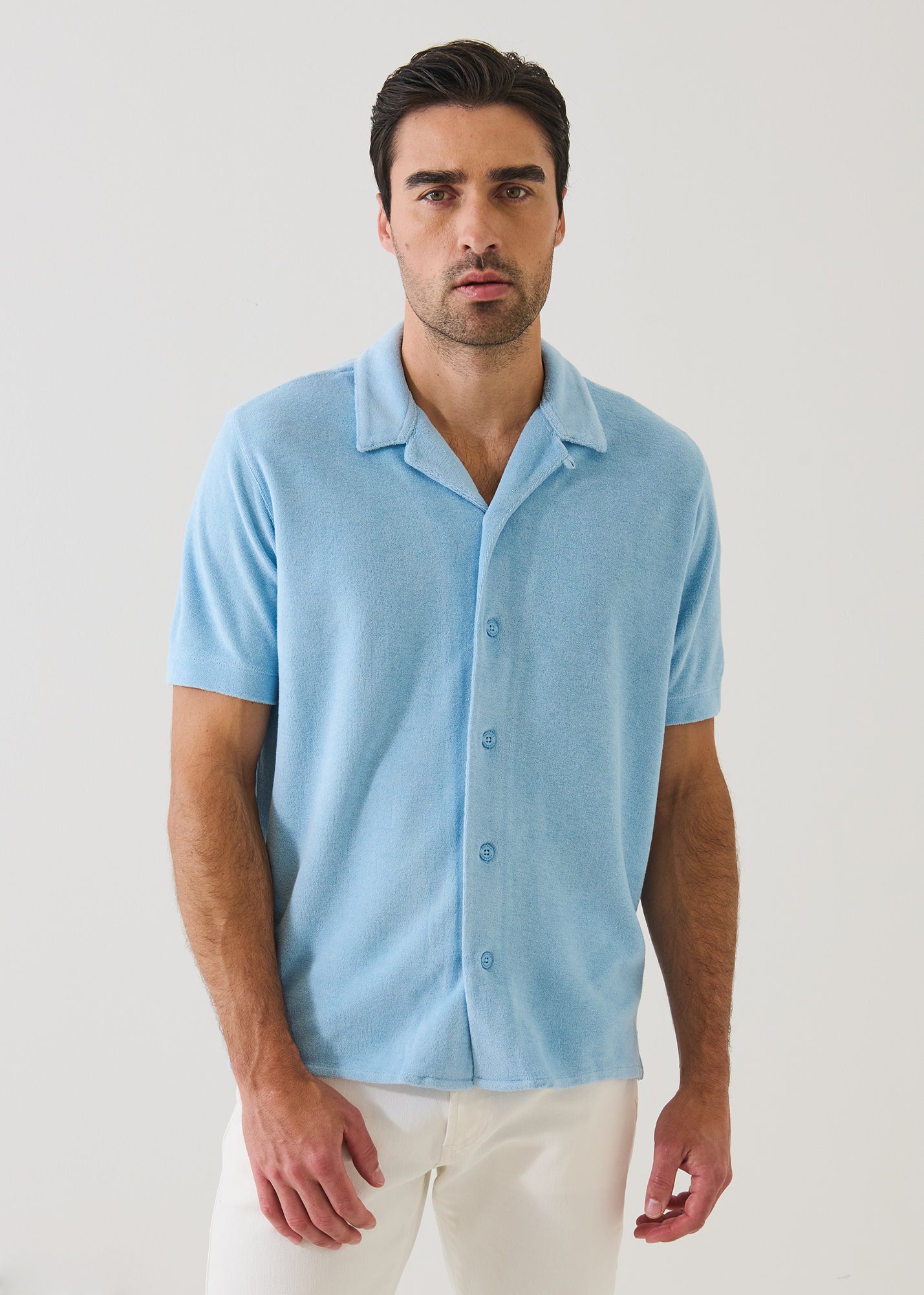 Beach Terry Camp Collar Shirt