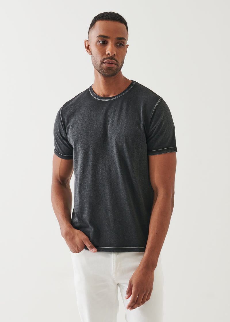 Pima Cotton Stretch Vintage Wash T-Shirt