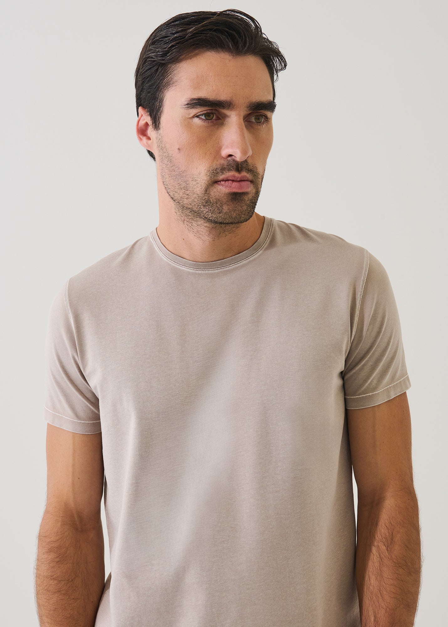 Pima Cotton Stretch Vintage Wash T-Shirt - PATRICK ASSARAF