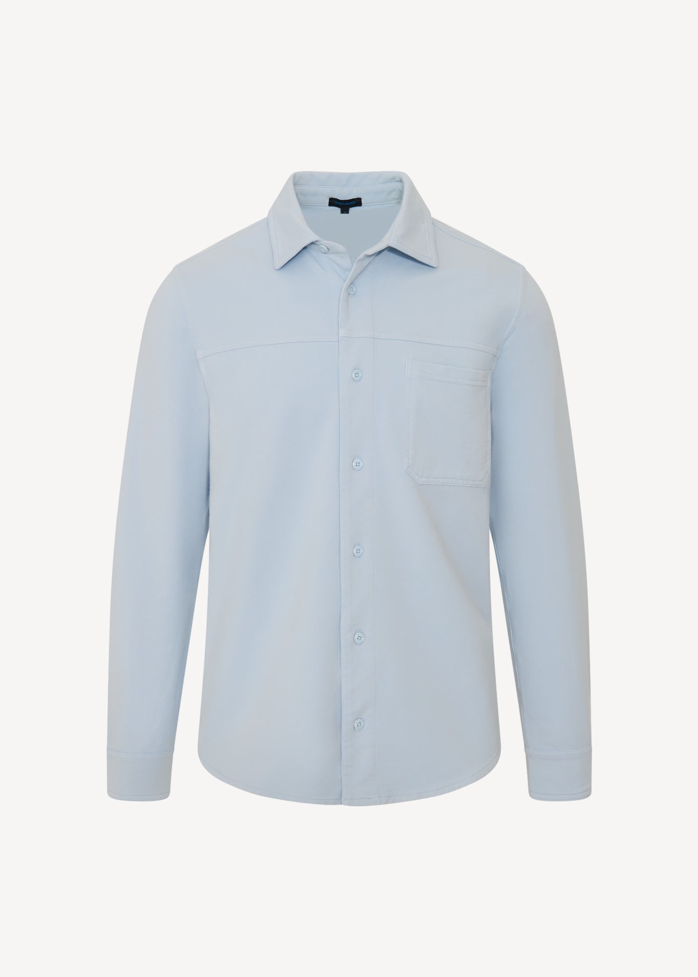 Pima Cotton French Terry Vintage Wash Overshirt - PATRICK ASSARAF