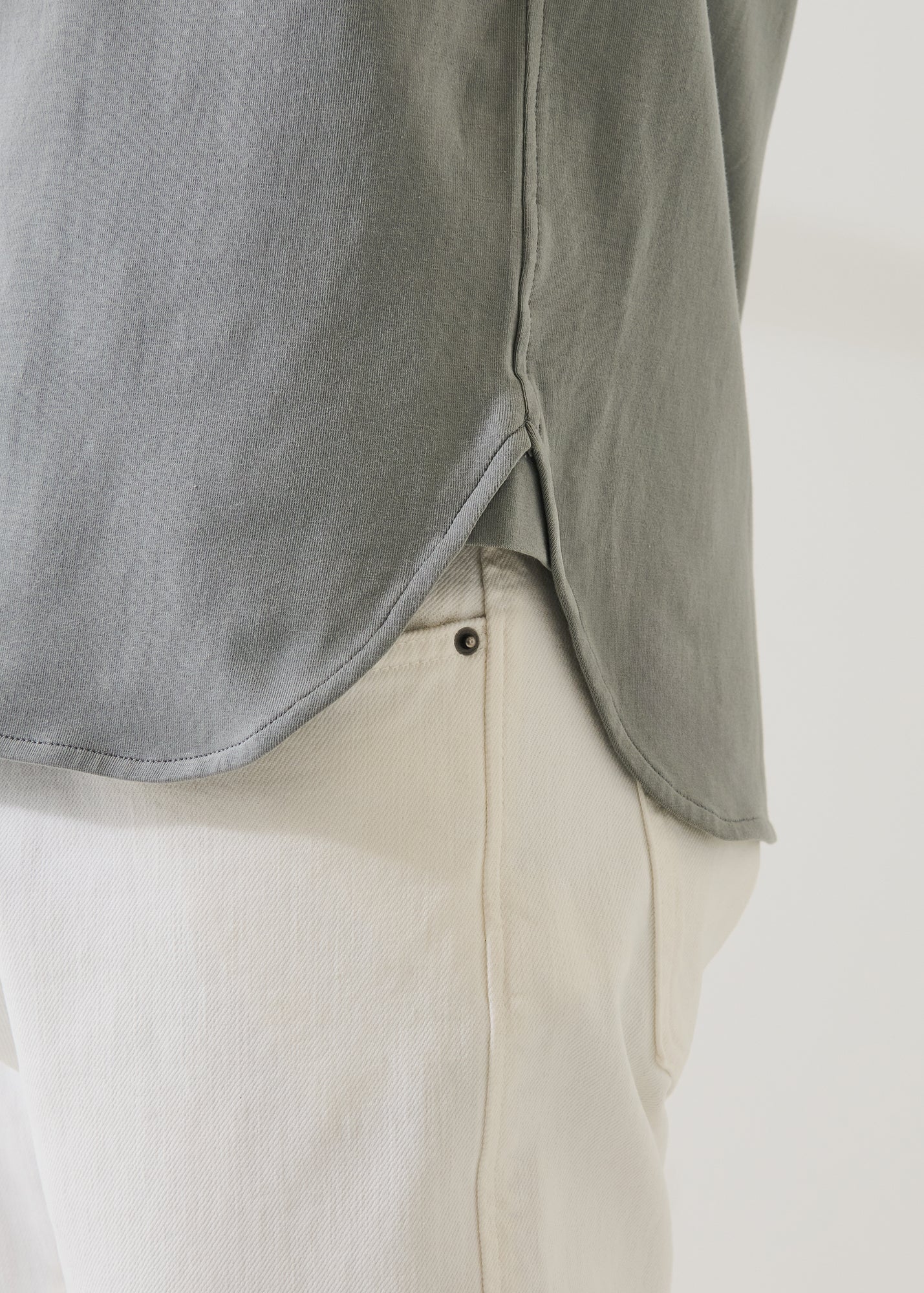 Pima Cotton Stretch Button Front Shirt - PATRICK ASSARAF