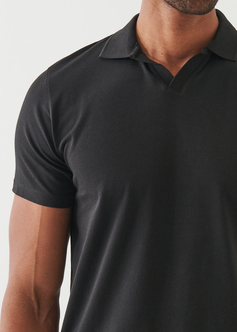 Pima Cotton Stretch Open Polo