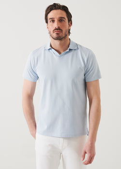 Pima Cotton Stretch Open Polo