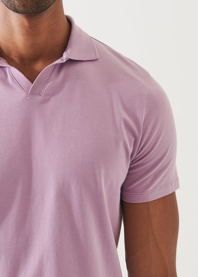 Pima Cotton Stretch Open Polo