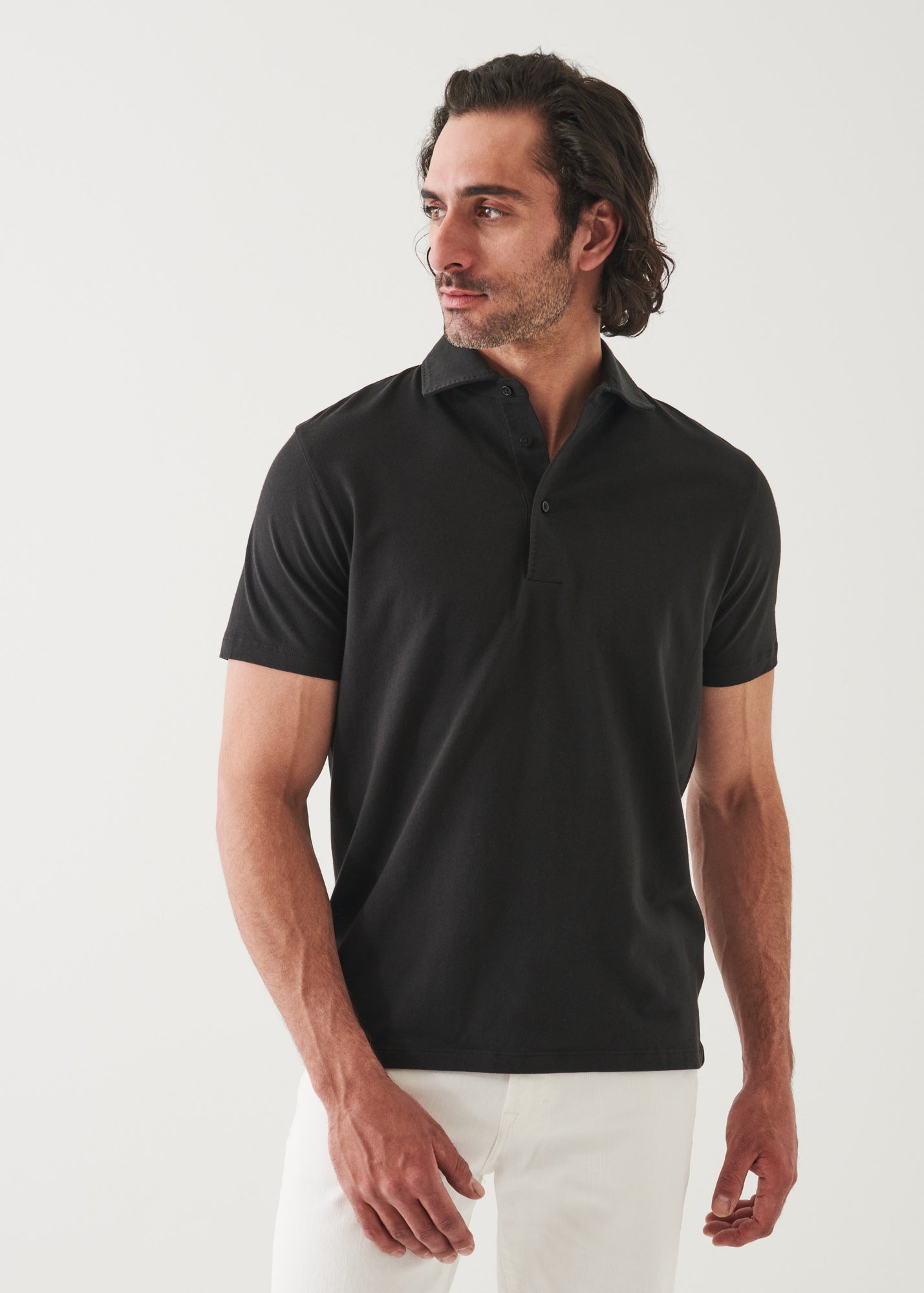 Pima Cotton Stretch Polo