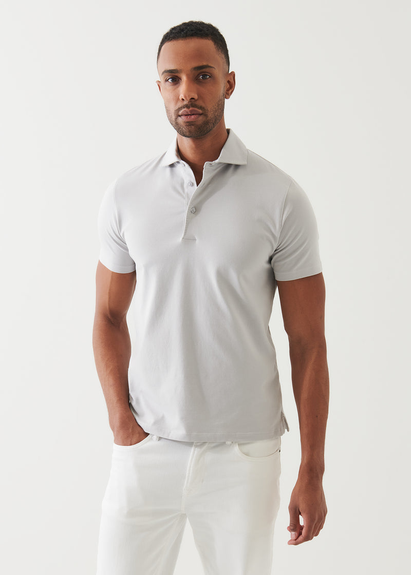 Pima Cotton Stretch Polo