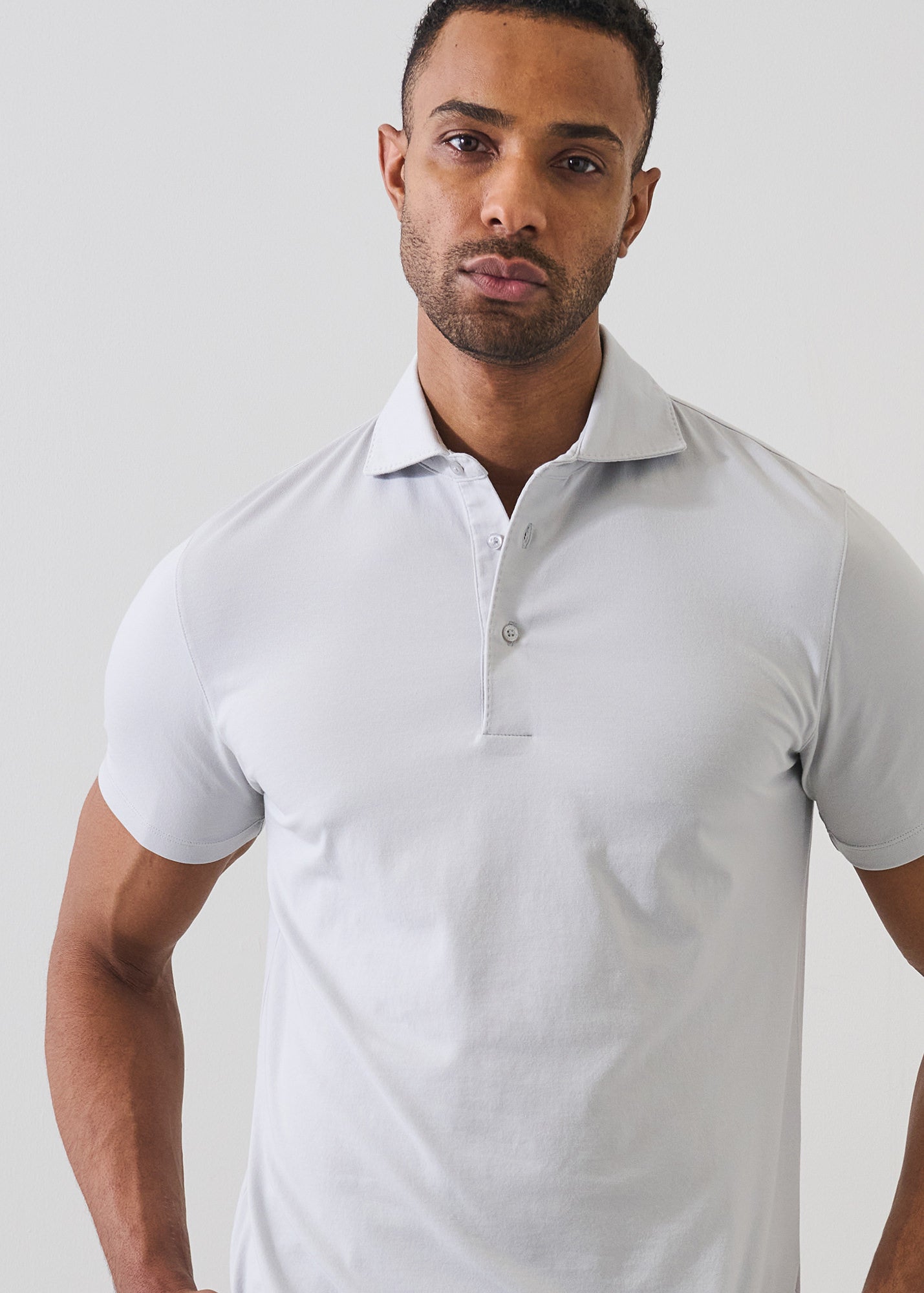 Pima Cotton Stretch Iconic Polo - PATRICK ASSARAF