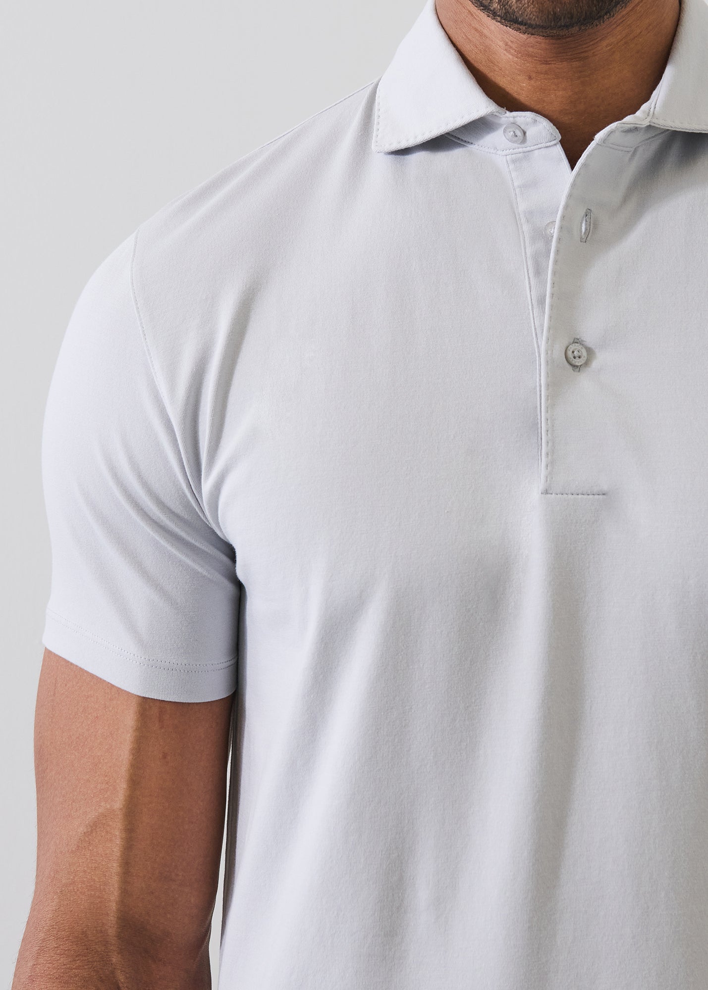 Pima Cotton Stretch Iconic Polo - PATRICK ASSARAF