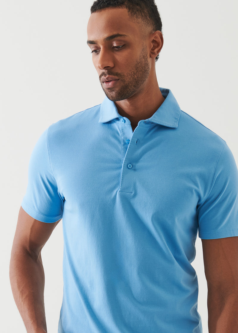 Pima Cotton Stretch Polo